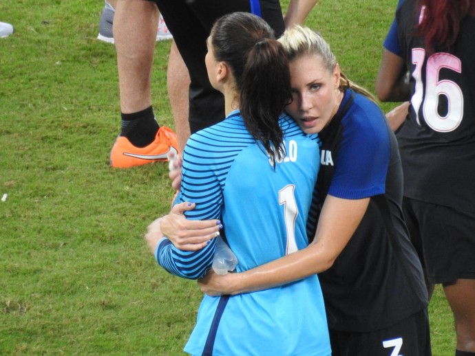 Hope Solo Estados Unidos x Colombia (Foto: Cintia Barlem)