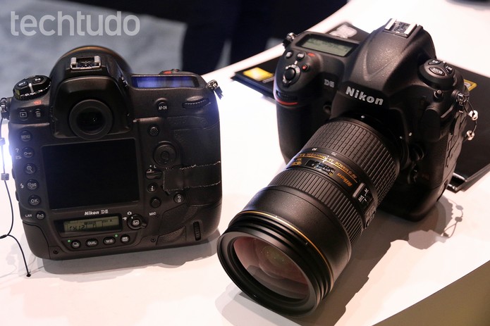 Nikon D5 vem substituir a tradicional D4 (Foto: Thássius Veloso / TechTudo)