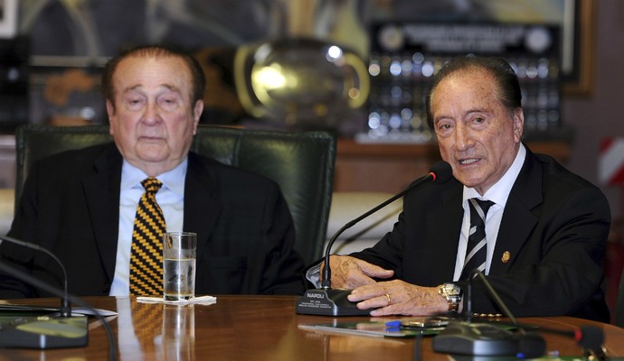 Nicolás Leoz e Eugenio Figueredo, Conmebol (Foto: Reuters)