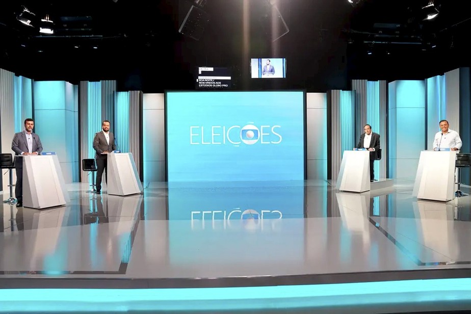 candidatos ao governo do RJ participam de debate na Globo.