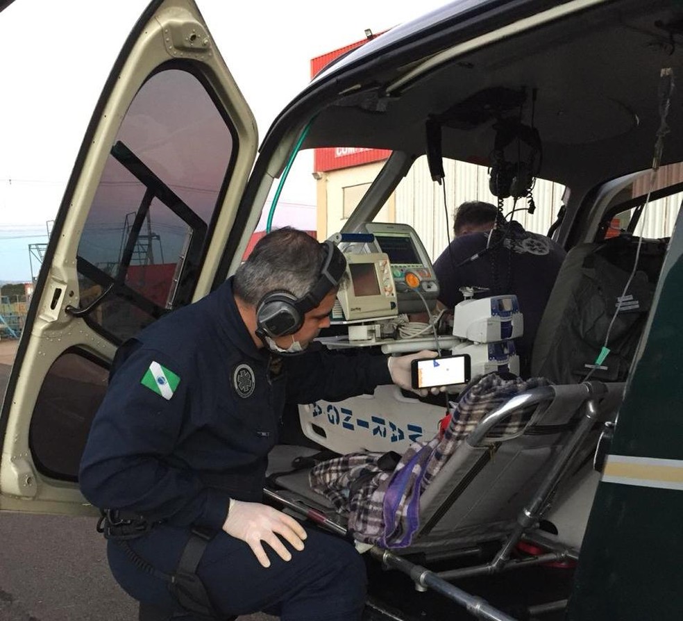 Faria Com Meu Filho Diz Medico Que Usou Desenho Animado Para Acalmar Bebe Transferido De Helicoptero Para Hospital Norte E Noroeste G1