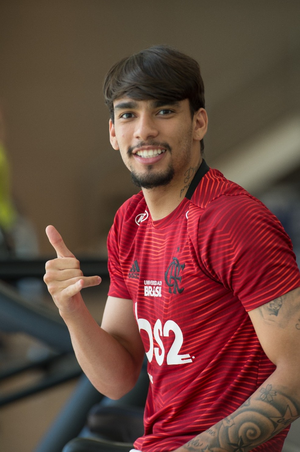 Lucas Paquetá Flamengo — Foto: Alexandre Vidal / Flamengo