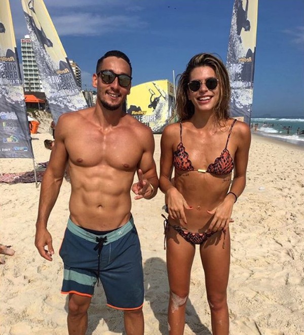 Mariana Goldfarb e o personal Júnior Pimenta (Foto: Reprodução / Instagram)
