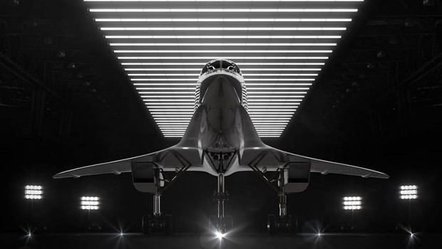 Overture, avião supersônico comercial projetado pela Boom Supersonic (Foto:  Boom Supersonic/Divulgação)