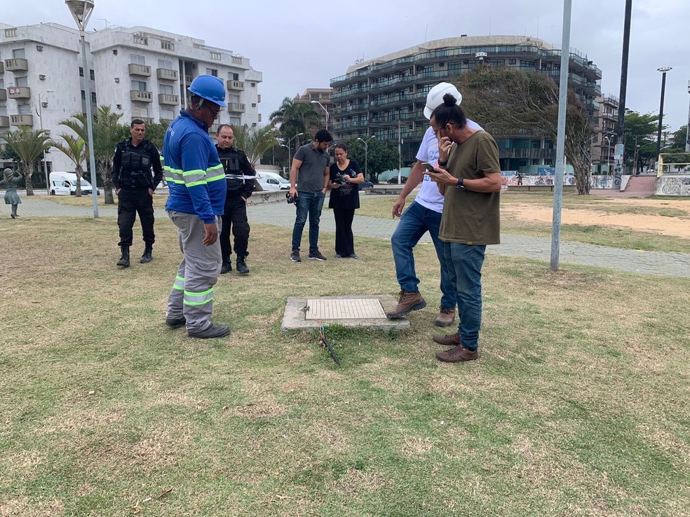 Ação contou com o apoio das polícias Civil e Militar  — Foto: Prolagos/Divulgação