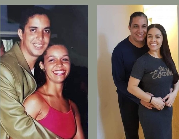 Waguinho e a mulher, Fabíola Bastos  (Foto: Reprodução/Instagram)