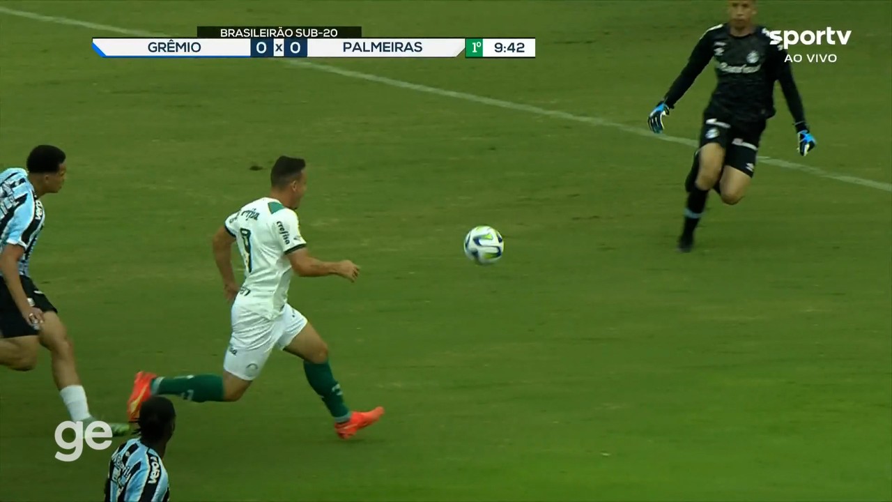 Gr&ecirc;mio 2 x 3 Palmeiras - Melhores Momentos - 7&ordf; rodada do Brasileir&atilde;o Sub-20