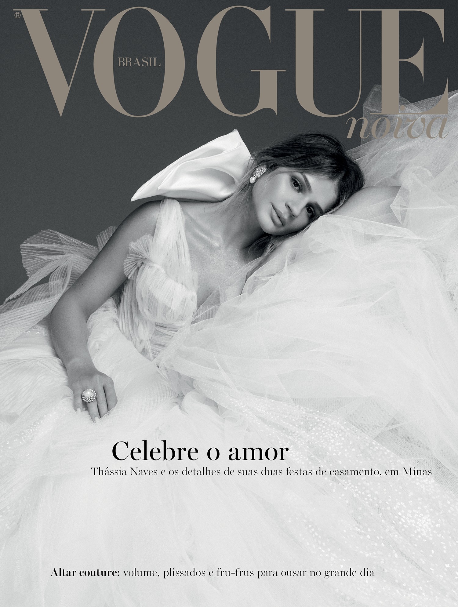 Vogue Noiva com Thássia Naves (Foto: Vogue Brasil)