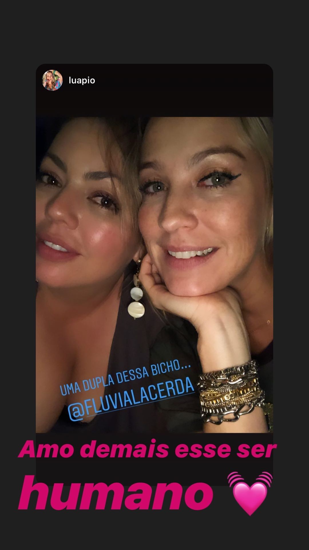 Fluvia Lacerda e Luana Piovani (Foto: Reprodução/Instagram)