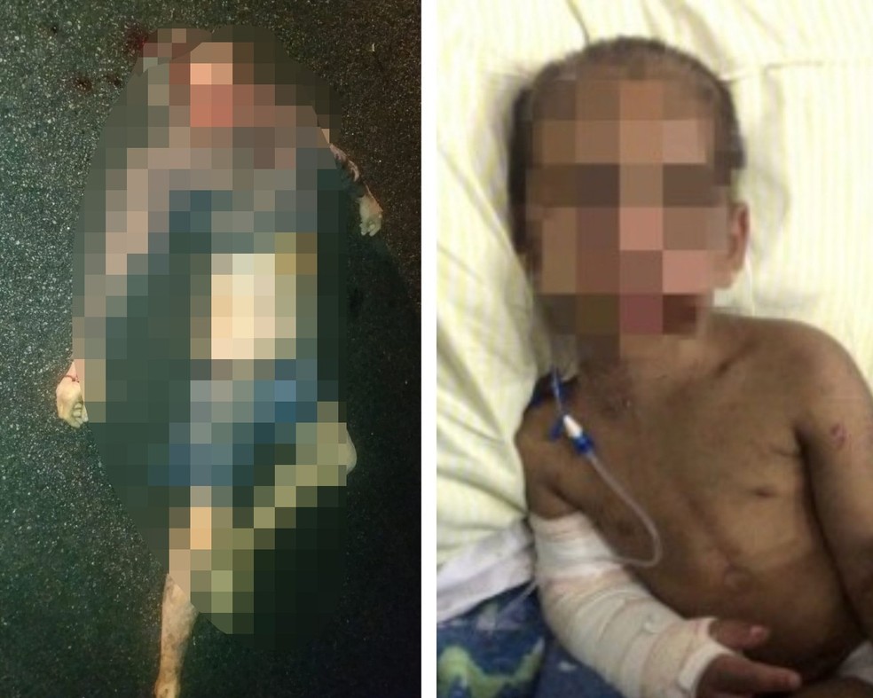 Padrasto suspeito de agredir o enteado foi encontrado morto em São Vicente (SP) — Foto: Divulgação
