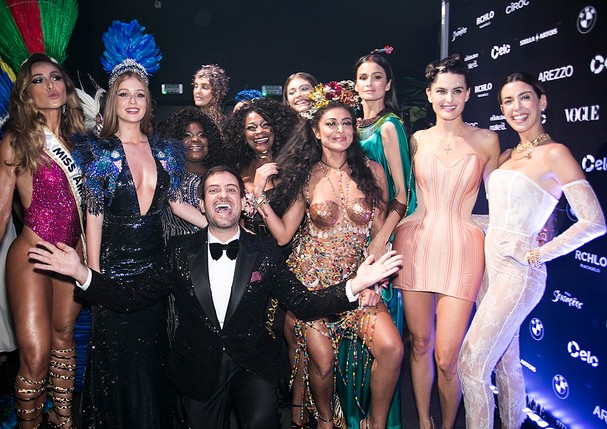 Musas, rainhas e apresentadoras do Baile da Vogue (Foto: Ale Virgílio, Lu Prezia e Ricardo Toscani )