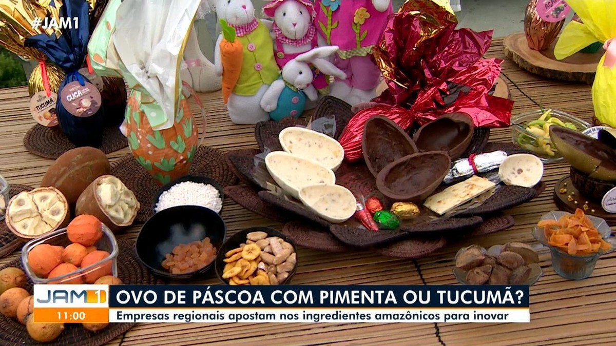 Empreendedores do AM apostam em ingredientes amaz&ocirc;nicos para inovar em ovos  de p&aacute;scoa | Amazonas | G1