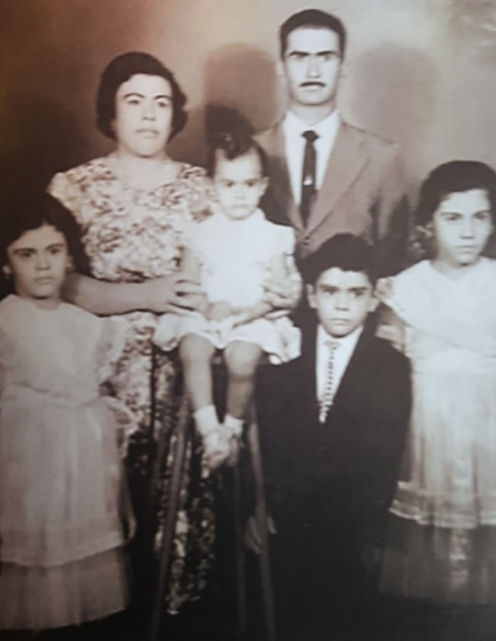 Família do candango José Paulo Sarkis, 89 anos — Foto: Arquivo pessoal