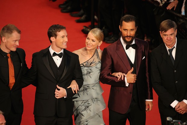  Chris Sparling, Naomi Watts, Matthew McConaughey e Gus Van Sant na premiere de 