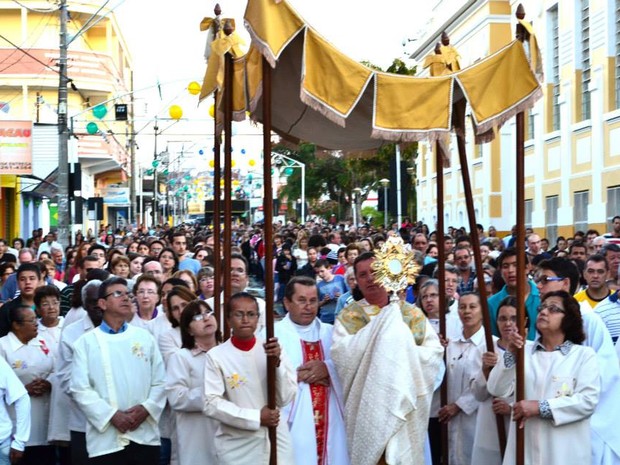 Agudos prepara procissão de Corpus Christi  (Foto: Divulgação/ Paróquia São Paulo )