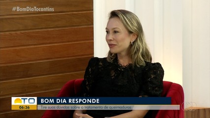 Especialista tira dúvidas sobre queimaduras no Bom Dia Responde