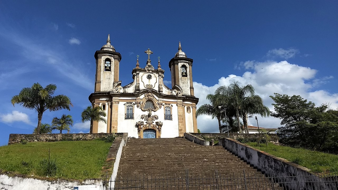 Igreja da Nossa Senhora do Carmo - Ouro Preto (Foto: Cecioka / Wikimedia Commons / Creative Commons)