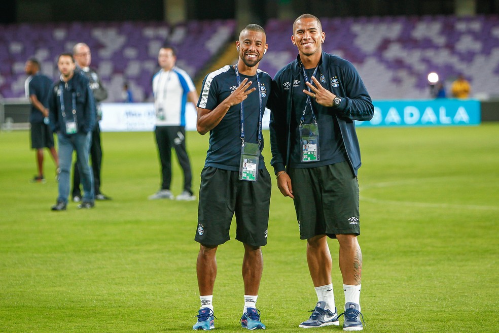 Jael entrou em campo contra o Pachuca e melhorou o time do Grêmio (Foto: Lucas Uebel/Divulgação Grêmio)