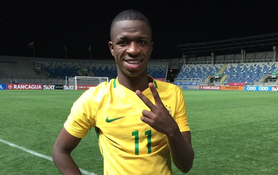 Gigantes europeus pretendem tirar Vinicius Junior do Fla logo após a Copa 2018
