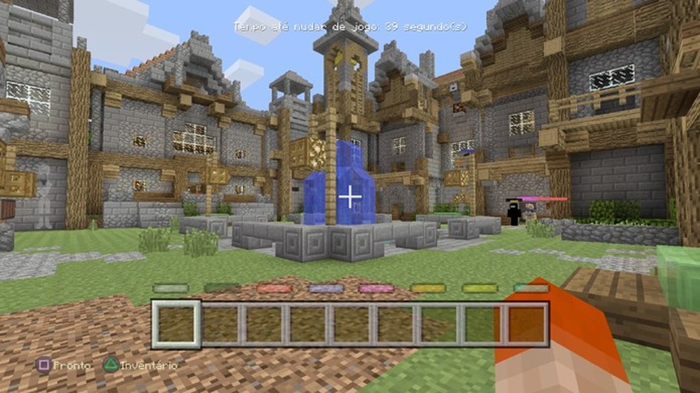 minecraft nintendo swich minigame lobby