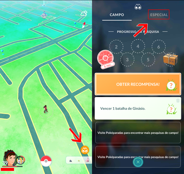 Pokémon GO: como fazer a missão Espreitando nas sombras - Liga