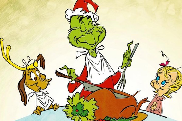 Uma cena da primeira versão animada do Grinch, seguindo o traço do criador do criador do personagem, o autor Dr. Seuss (Foto: Reprodução)