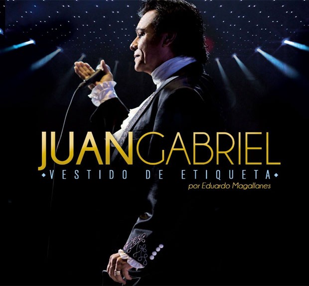 Capa do disco &#39;Vestido de etiqueta&#39;, lançado por Juan Gabriel em 12 de agosto (Foto: Reprodução/Facebook/Juan Gabriel)