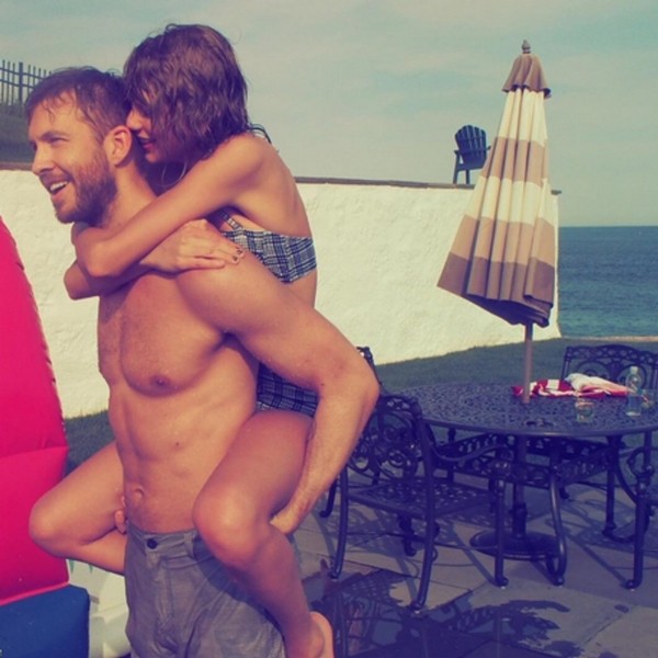 Calvin Harris e Taylor Swift (Foto: Instagram)