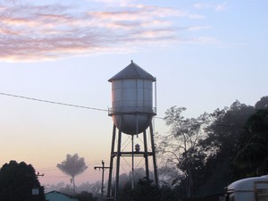 Duas caixas d'águas foram instaladas pelos americanos (Foto: Divulgação/Prefeitura de Belterra) Duas caixas d'águas foram instaladas pelos americanos (Foto: Divulgação/Prefeitura de Belterra)