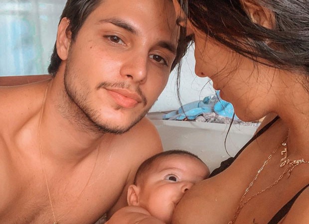 Bruno Guedes e Jade Seba com Zion (Foto: Reprodução/Instagram)