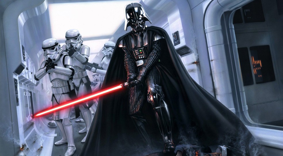 Darth Vader, personagem de 'Star Wars' — Foto: Divulgação