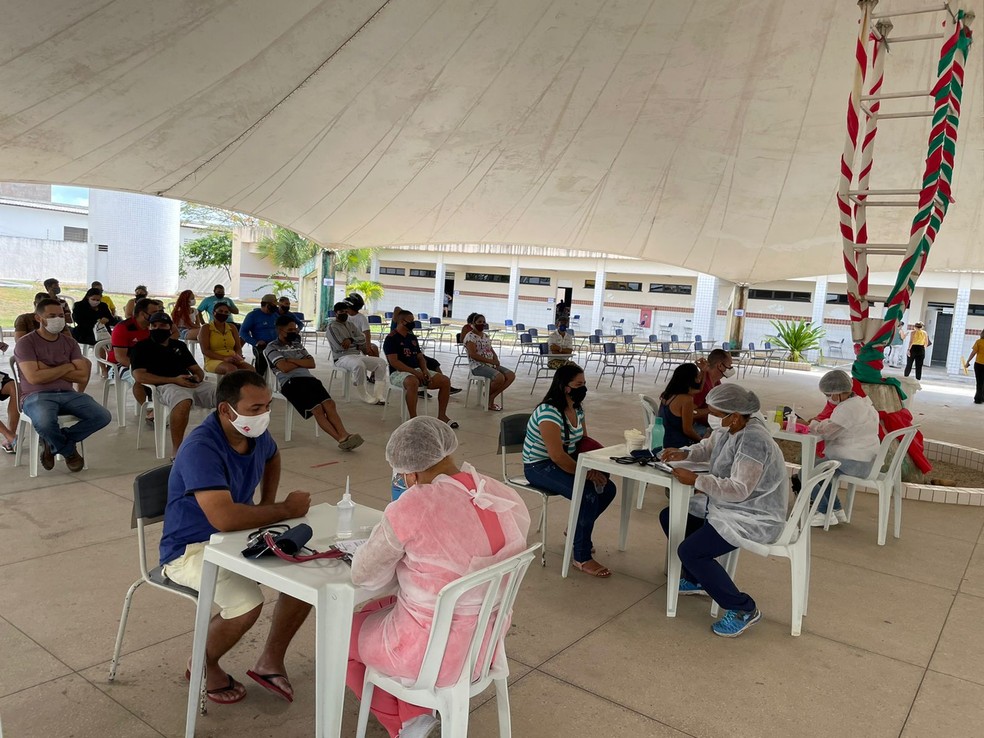 Atendimento em centros de enfrentamento à gripe — Foto: Divulgação/SMS