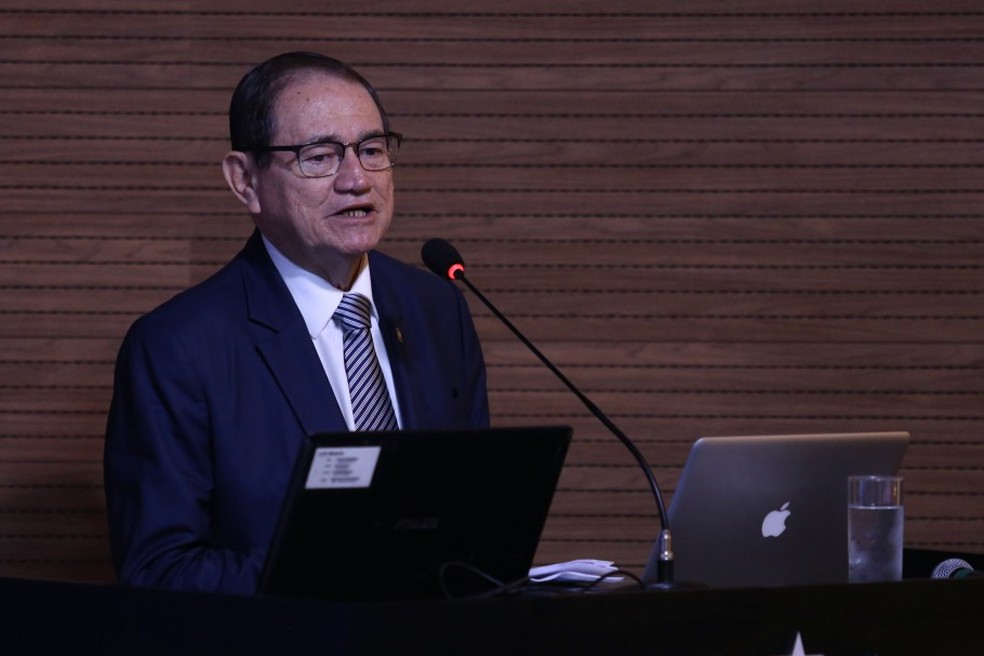 Coronel Nunes � o atual presidente da CBF desde o afastamento de Caboclo � Foto:  Leandro Lopes / CBF