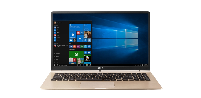 LG Gram conta com versão em cor dourada, semelhante àquela usada no MacBook (Foto: Divulgação/LG)