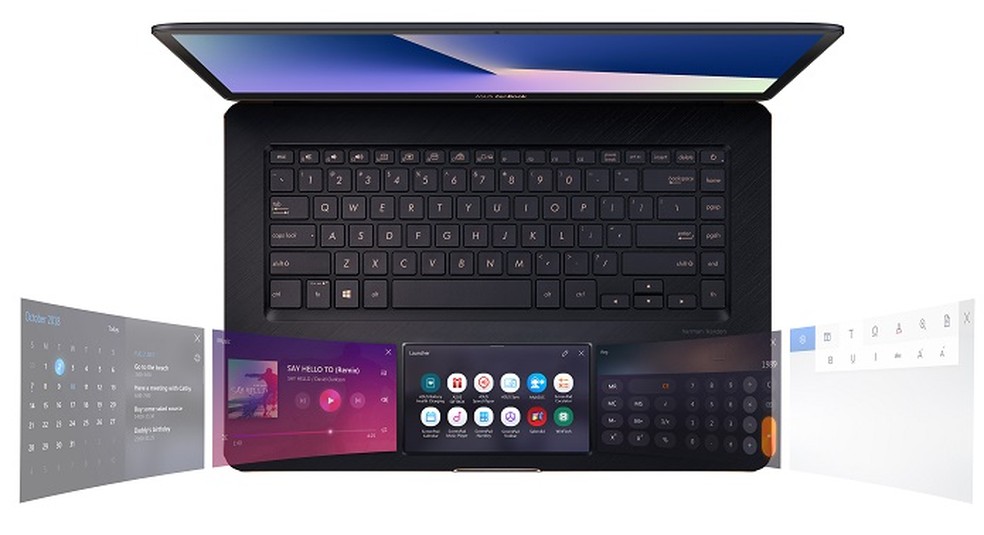 Novos ZenBook Pro trazem display no touchpad (Foto: Divulgação/Asus)