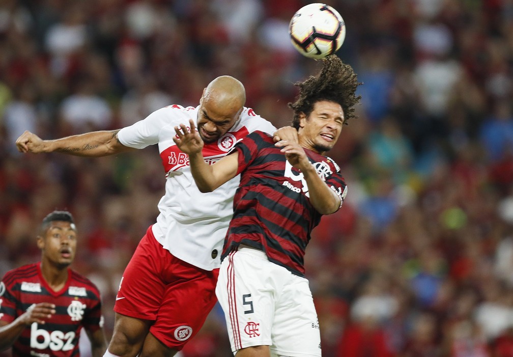 Ar&atilde;o foi um dos melhores em campo contra o Inter &mdash; Foto: MARCELO DE JESUS/RAW IMAGE/ESTAD&Atilde;O CONTE&Uacute;DO