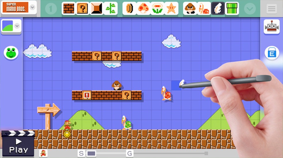 Super Mario Maker comemorou o aniversário de 30 anos do personagem ao permitir que jogadores criassem suas próprias fases (Foto: Divulgação/Nintendo)