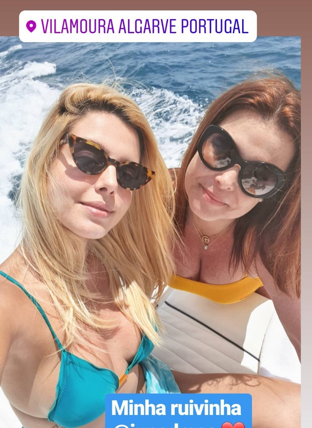 Giovanna Lancellotti e empresária, Ju Pedrosa (Foto: Reprodução/Instagram)