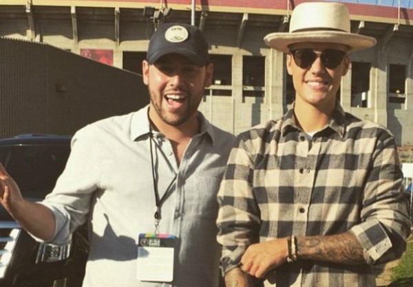 Scooter Braun e Justin Bieber (Foto: Reprodução Instagram)