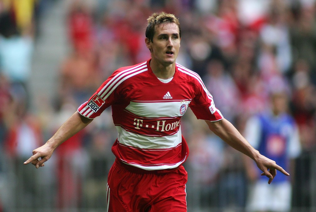 Klose, ex Bayern, estará na Legends Cup — Foto: Getty Images