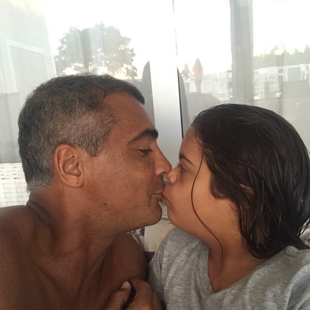 Romário e filha Ivy (Foto: Reprodução/Instagram)