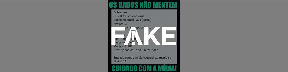 É #FAKE que início do surto de H1N1 no Brasil, em 2009, matou mais que o do novo coronavírus