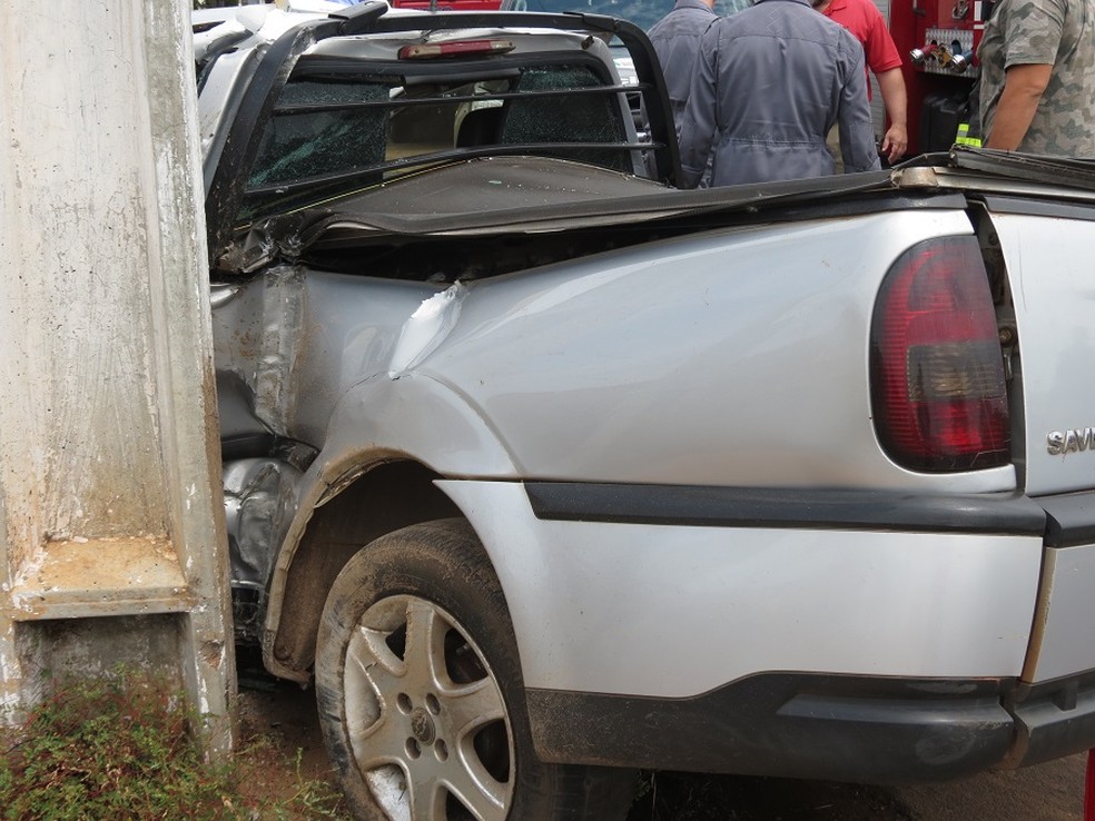 Idoso ficou ferido em acidente de trânsito em Dracena — Foto: Jorge Zanoni/Cedida