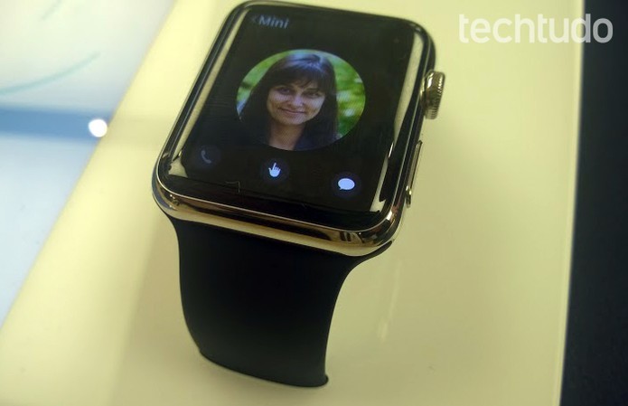 Apple Watch pode ser usado para fins sociais e para lembrar usuário de compromissos (Foto: Elson de Souza/TechTudo) (Foto: Apple Watch pode ser usado para fins sociais e para lembrar usuário de compromissos (Foto: Elson de Souza/TechTudo))
