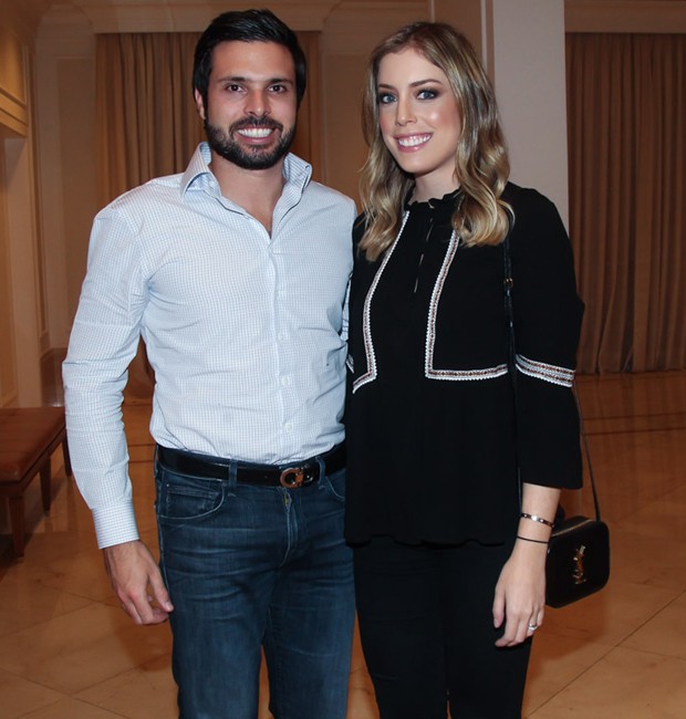 Fabiana Justus e o marido, Bruno D'Ancona (Foto: Manuela Scarpa/Brazil News)