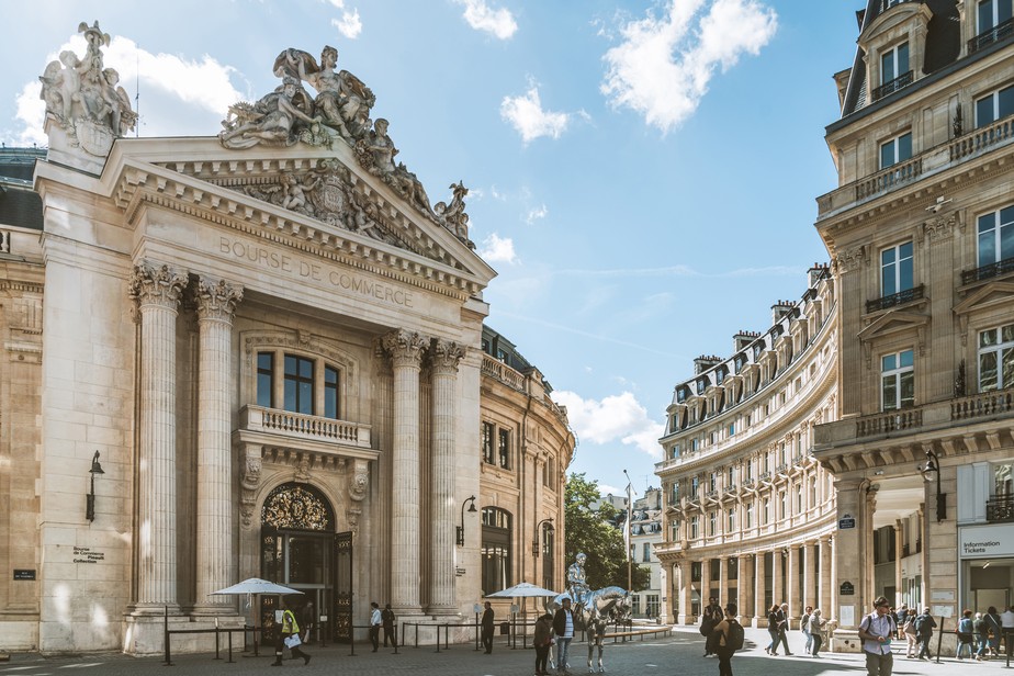 O museu Bourse de Commerce-Collection Pinault: localizado no antigo prédio da bolsa de valores de Paris, o museu foi renovado recentemente pelo arquiteto japonês Tadao Ando