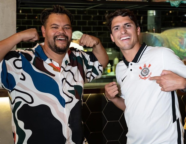 Babu Santana e Felipe Prior (Foto: Reprodução/Instagram)