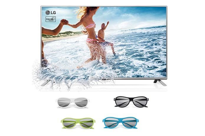 Usuário pode optar por Smart TV com tecnologia 3D (Foto: Divulgação/LG)