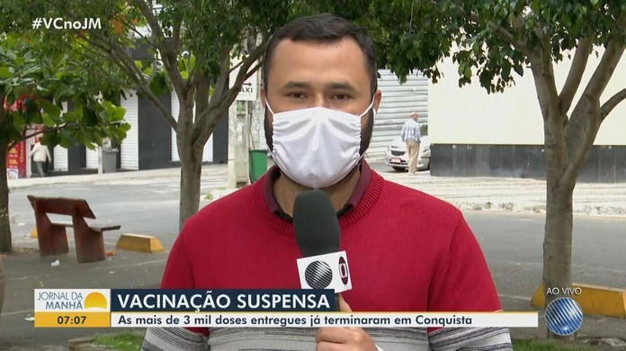 Covid 19 Vacinacao Da 1Âª Dose E Suspensa Em Vitoria Da Conquista Apos Estoque Terminar Bahia G1