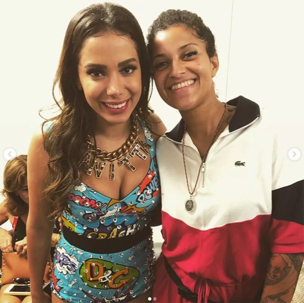 Anitta e Blaya (Foto: Reprodução/Instagram)